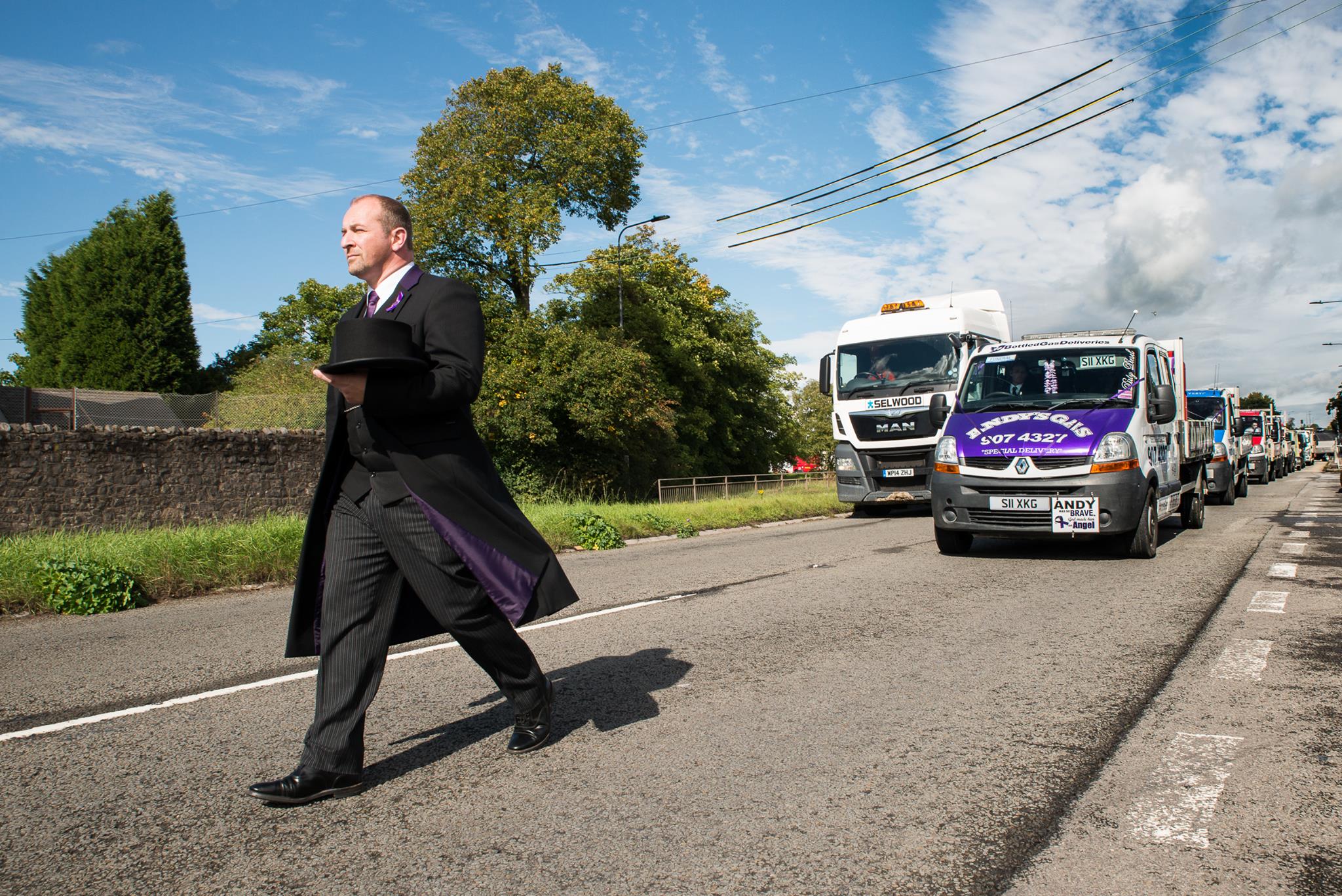 Andrew Christopher Criddle "Andy Gas" funeral.