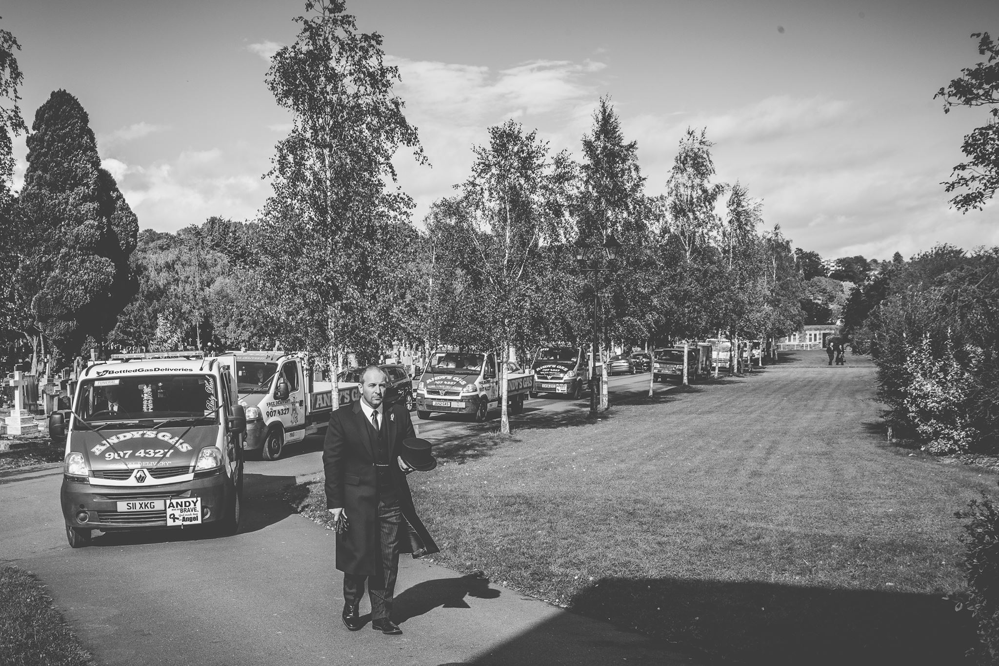 Andrew Christopher Criddle "Andy Gas" funeral.
