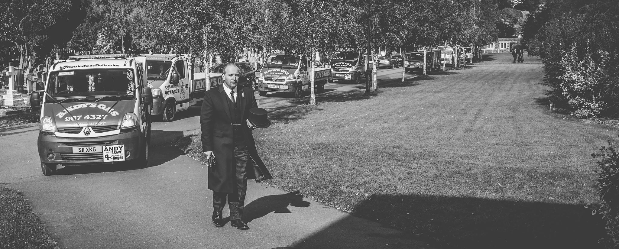 Andrew Christopher Criddle "Andy Gas" funeral.